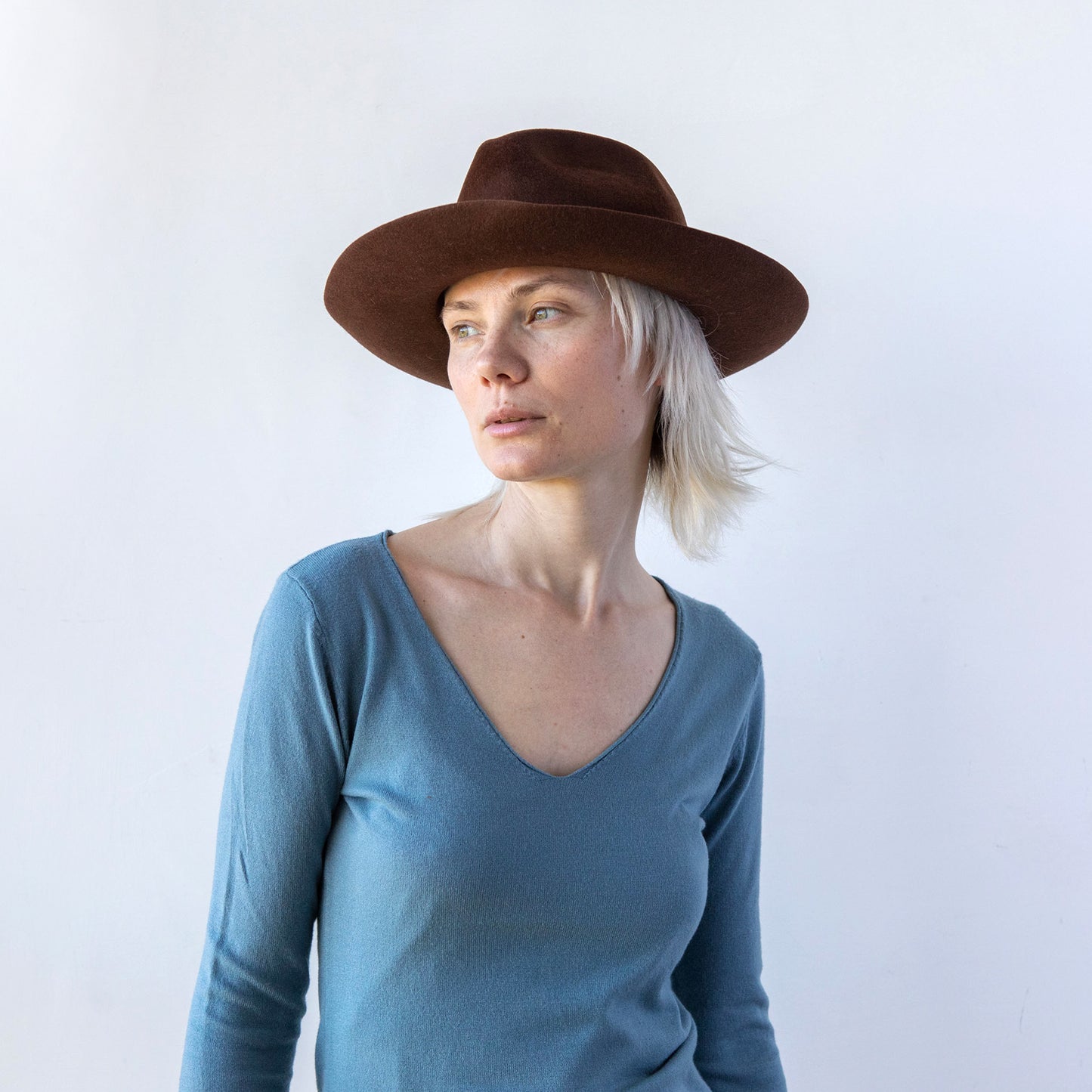 BONCIA lapin velour brown