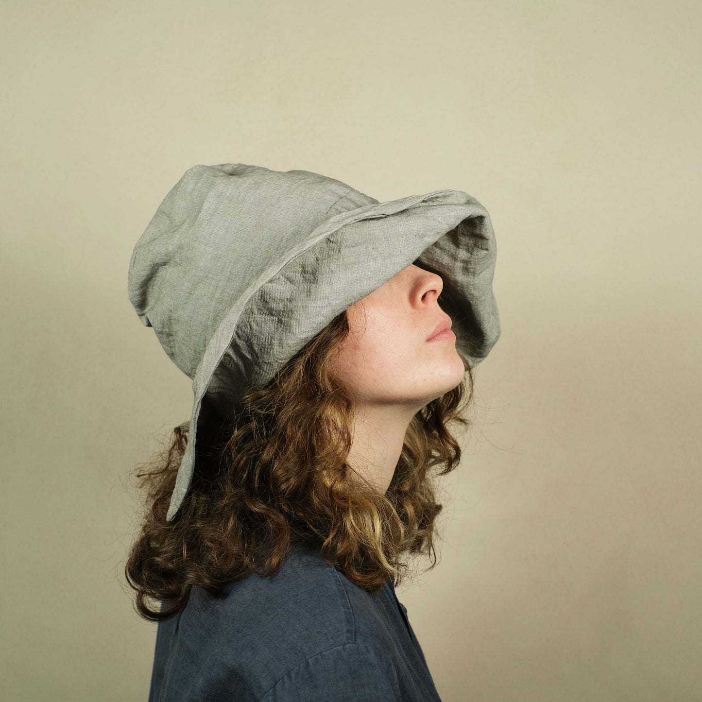 BIANCA cotton linen grey