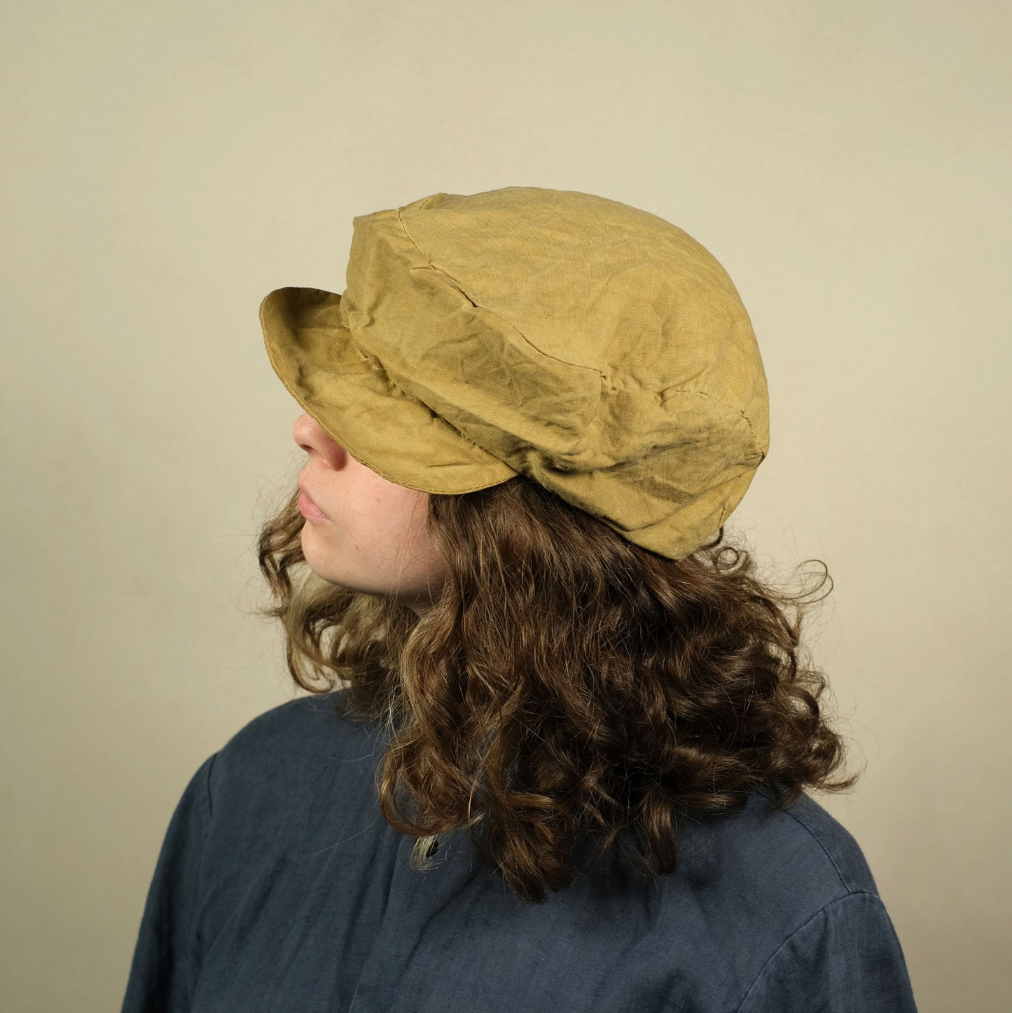 PETER cotton linen beige