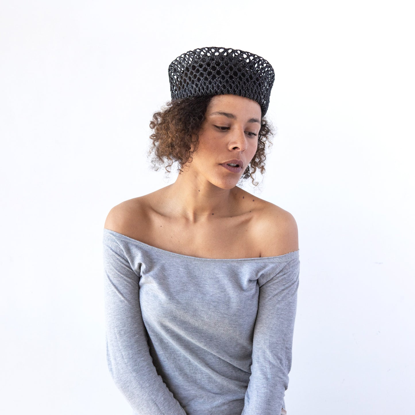 NIKITA RETE CELLULOSA NERO