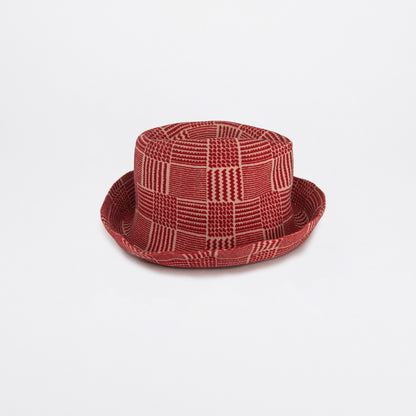 ARTISTA wool checker red