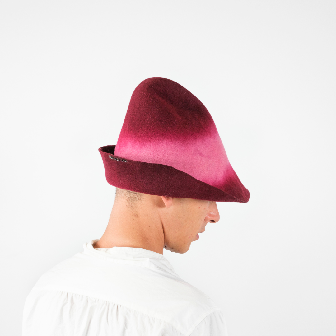 TIROLESE wool fucsia/tie dye