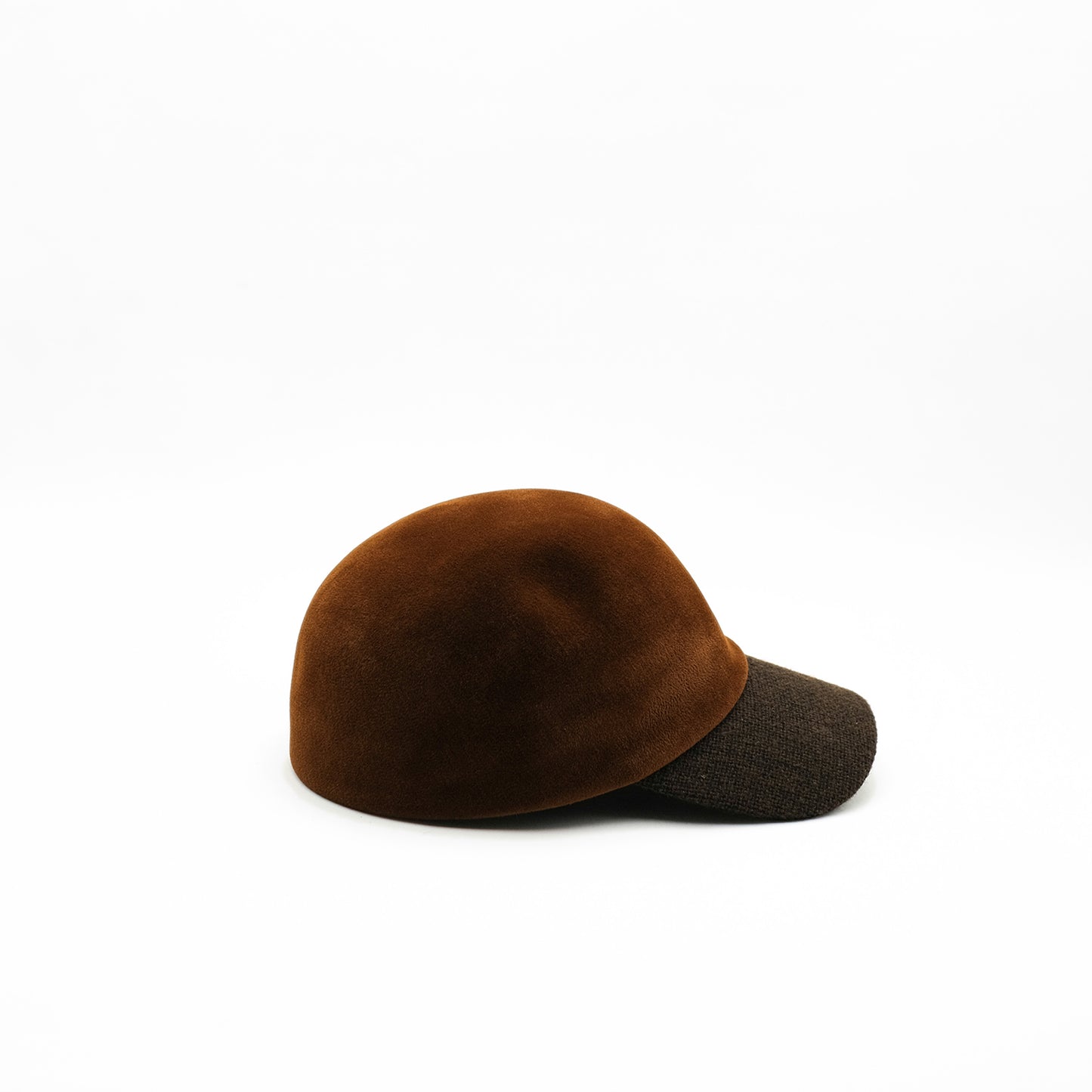 CAP lapin velour brown