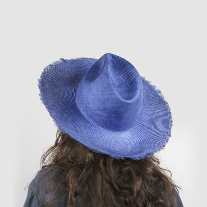 BONCIA OPEN parasisol straw electric blue