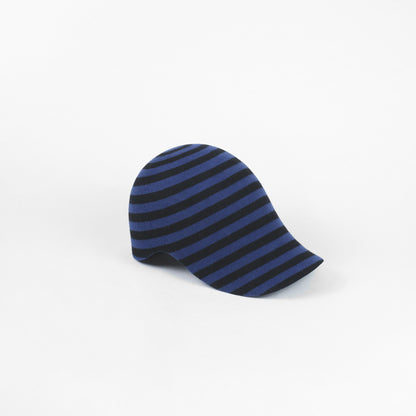 CLASSICO 20 stripes black/blue wool