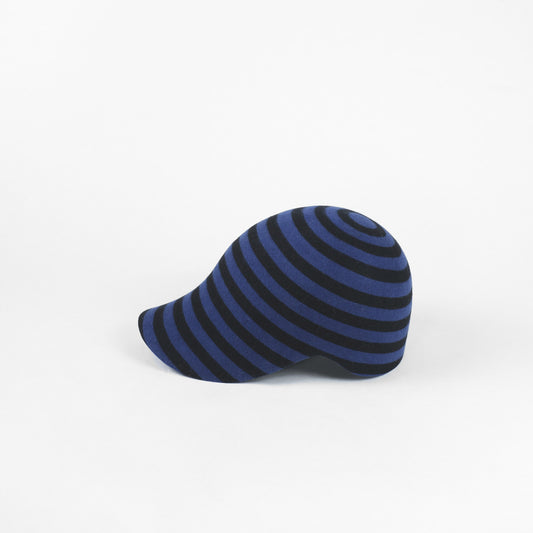CLASSICO 20 stripes black/blue wool