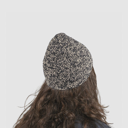 VELA cotton black beige